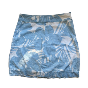 Vineyard Vines skirt blue floral summer Hawaii pattern print